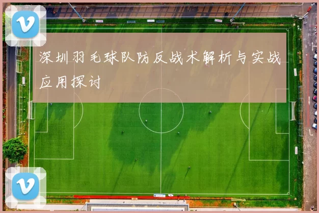 深圳羽毛球队防反战术解析与实战应用探讨